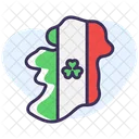 Irish Map Icon