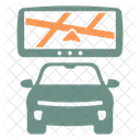 Map Road Car Icon