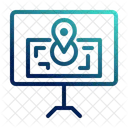 Map Icon Hotel Building Icon