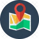 Map Locator Pin Icon