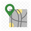 Map Marked Location Icon