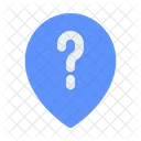 Map Marker Question  Icon
