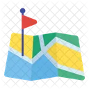 Map Milestone Flag Map Map Direction Icon