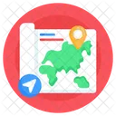 Map Location Map Navigation Map Route Icon