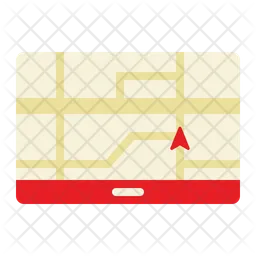 Map Navigation  Icon