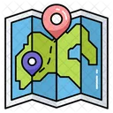 Map Navigation  Icon