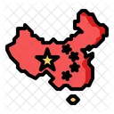 Map China Location Icon