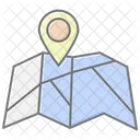Map Pin Lineal Color Icon Icon