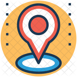 Map Pin Icon Of Colored Outline Style Available In Svg Png Eps Ai Icon Fonts