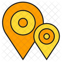 Map Pins  Icon