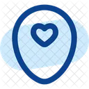 Map Point Favourite Icon