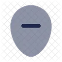 Map Point Remove Pin Location Pin Icon