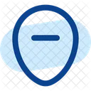 Map Point Remove Icon