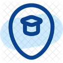 Map Point School Icon