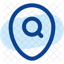 Map Point Search Icon