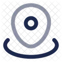 Map Point Wave Pin Location Pin Icon