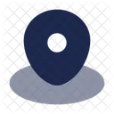 Map Point Wave Pin Location Pin Icon