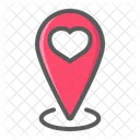 Heart Pin Map Icon