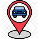 Map Pointer Car Placeholder Gps Icon