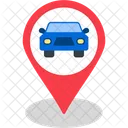 Map Pointer Car Placeholder Gps Symbol