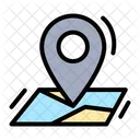 Map Pointer Location Placeholder Icon