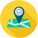 Map Pointer House Gps Locate Us Icon