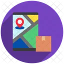 Gps Direction Path Icon