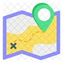 Map Route Map Navigation Icon