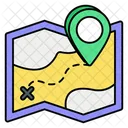 Map Route Map Navigation Icon