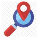 Map Search Finding Location Address Finding Icon
