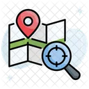 Map Search  Icon