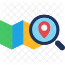 Map Search  Icon