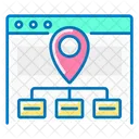 Map Site  Icon