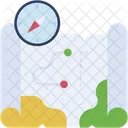 Mapa Ubicacion Aventura Icono