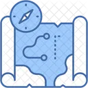 Mapa Ubicacion Aventura Icono