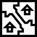 Mapa Conta Jogo De Acao Ícone