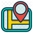 Mapa Estrada GPS Icon