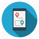 Mapa Localizacao Celular Icon