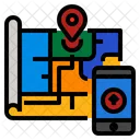 Navegacao Mapa Rua Icon