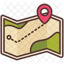 Mapa Direccion Gps Icon