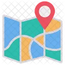 Mapa Gps Pino Icon