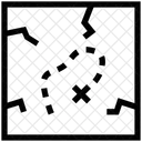 Mapa Rota Destino Ícone