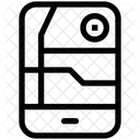 Mapa Dispositivo Celular Ícone