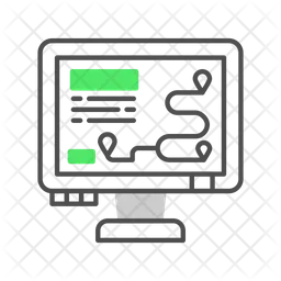 Mapa  Ícone