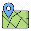 Mapa Navegacion Gps Icon