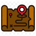 Mapa antiguo  Icono