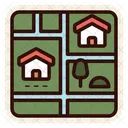 Mapa Da Casa Mapa Casa Icon