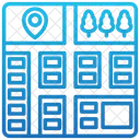 Mapa da cidade  Ícone