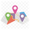 Ponteiro De Localizacao Ponteiro De Mapa Local De Fixacao Icon