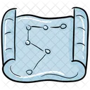 Mapa Da Constelacao Mapa Do Ceu Mapa Do Espaco Icon